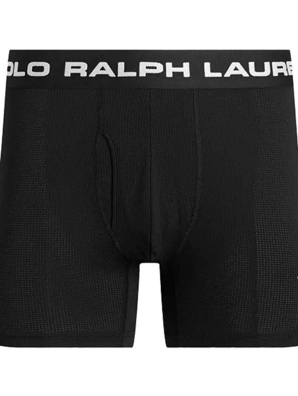 Polo Ralph Lauren PERFECT POUCH Black Boxer Briefs with White Logo (1PC)